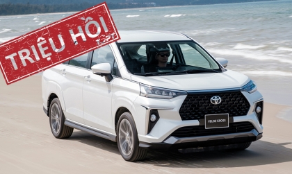 Triệu hồi Toyota Veloz vì lỗi bảng đồng hồ táp-lô